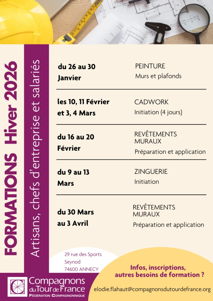 En 2026, développez vos compétences !