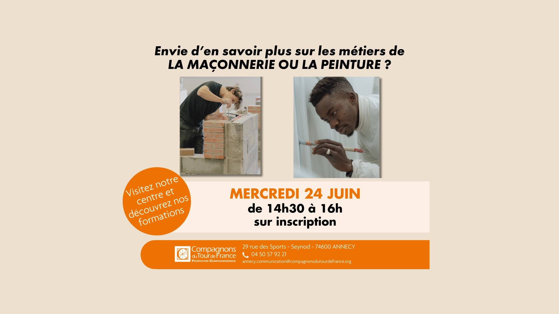 MERCREDI DU BATIMENT – spécial maçonnerie et peinture